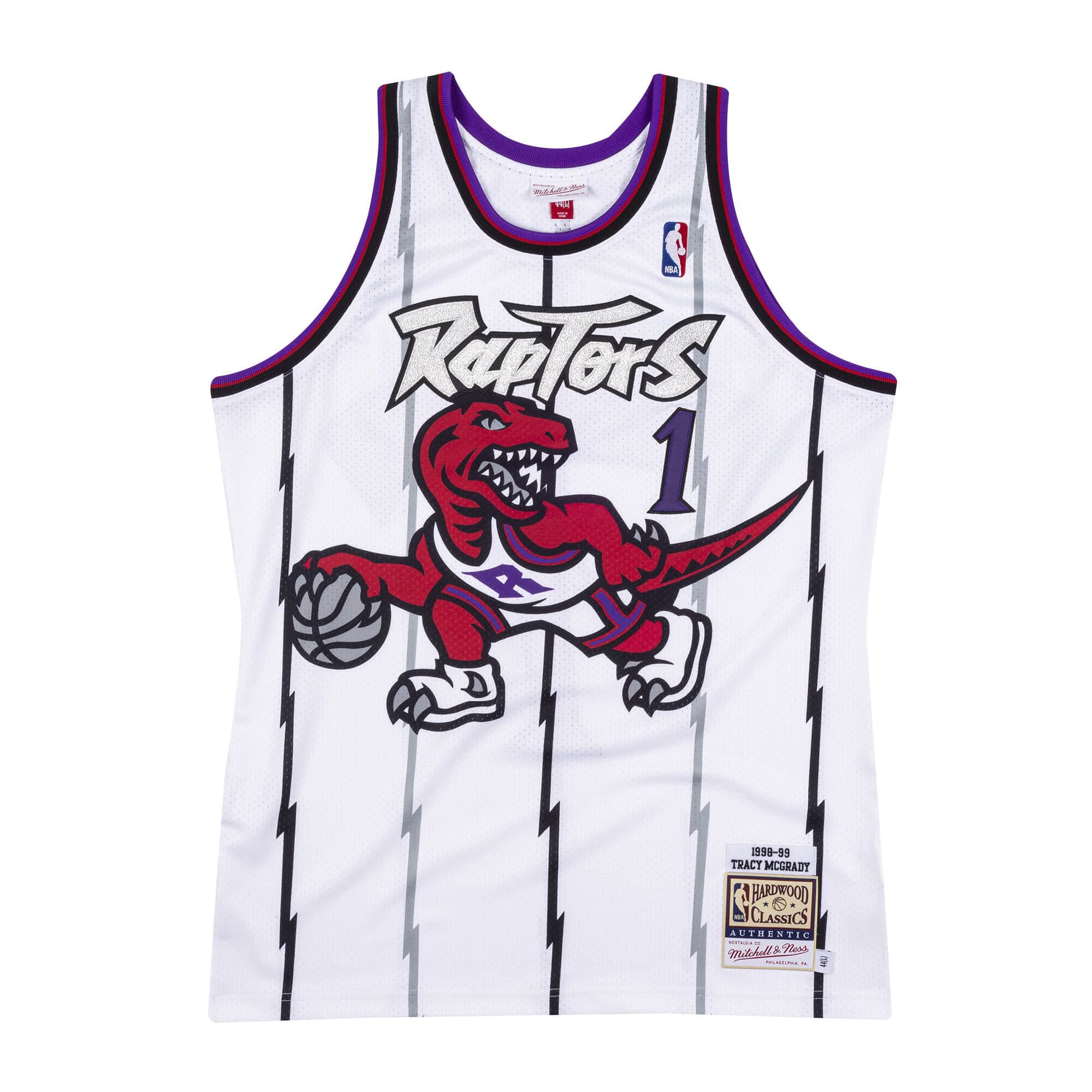 Tracy McGrady Toronto Raptors 1998-1999 Authentic Jersey – Rare ...