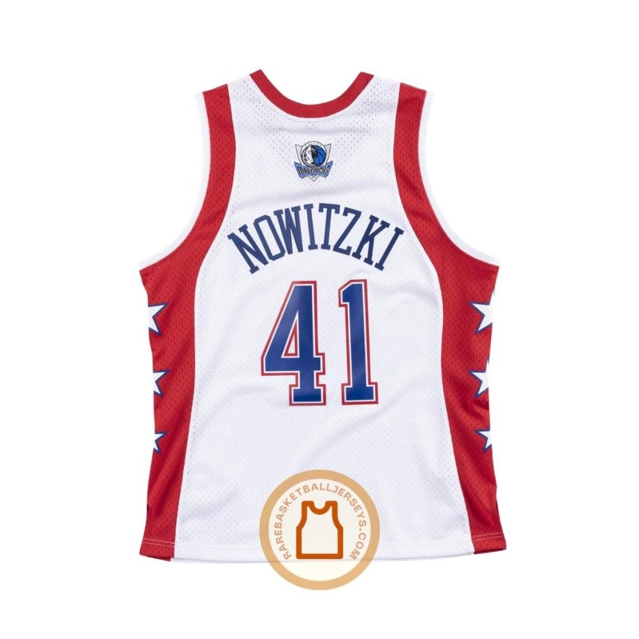 prod NBA All-Star 2004 Dirk Nowitzki Team West Authentic Jersey