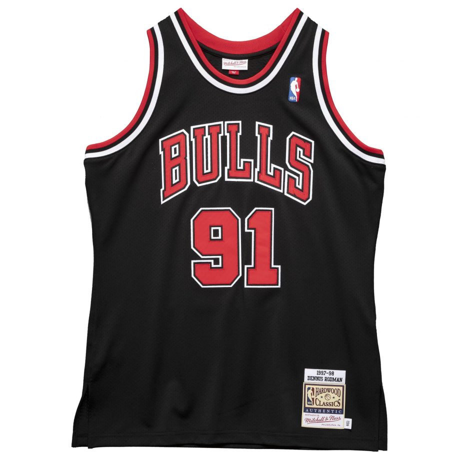 prod Dennis Rodman Chicago Bulls Alternate 1997-98 Authentic Jersey