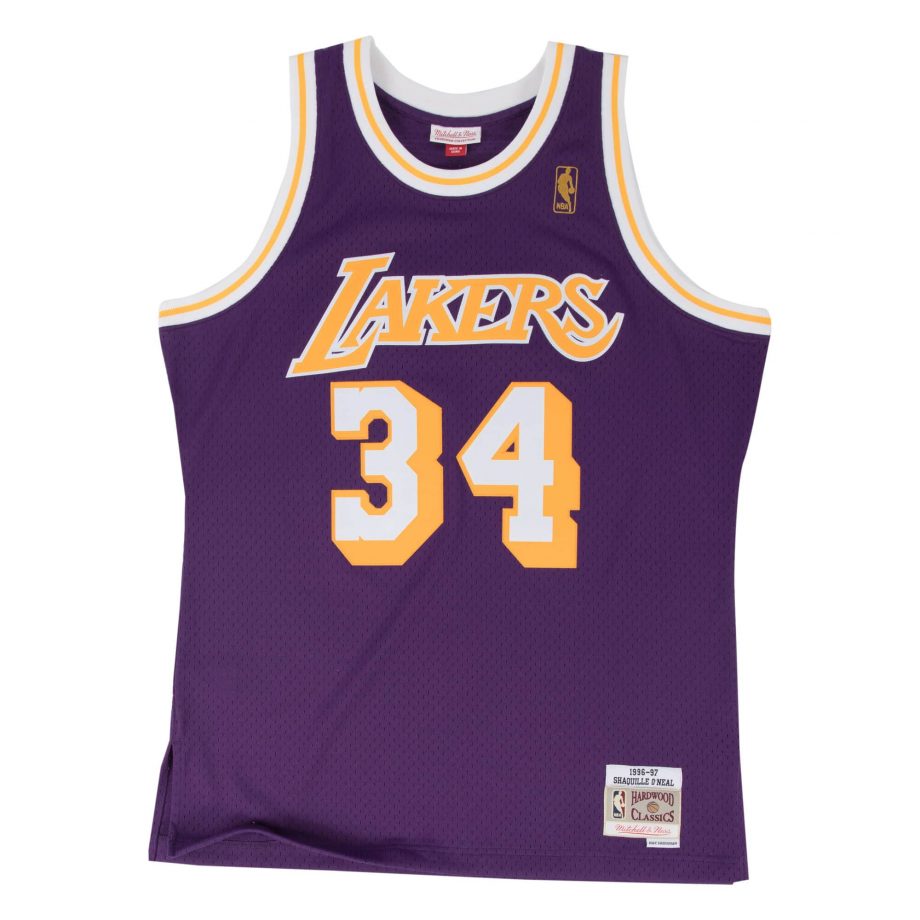 prod Los Angeles Lakers Road 1996-97 Shaquille O'Neal AuthenticJersey