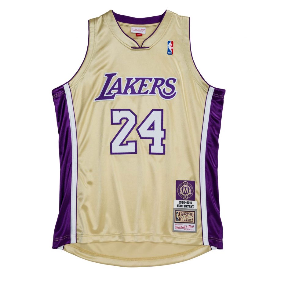 prod Kobe Bryant Los Angeles Lakers 1996-2016 Hall of Fame Authentic Jersey