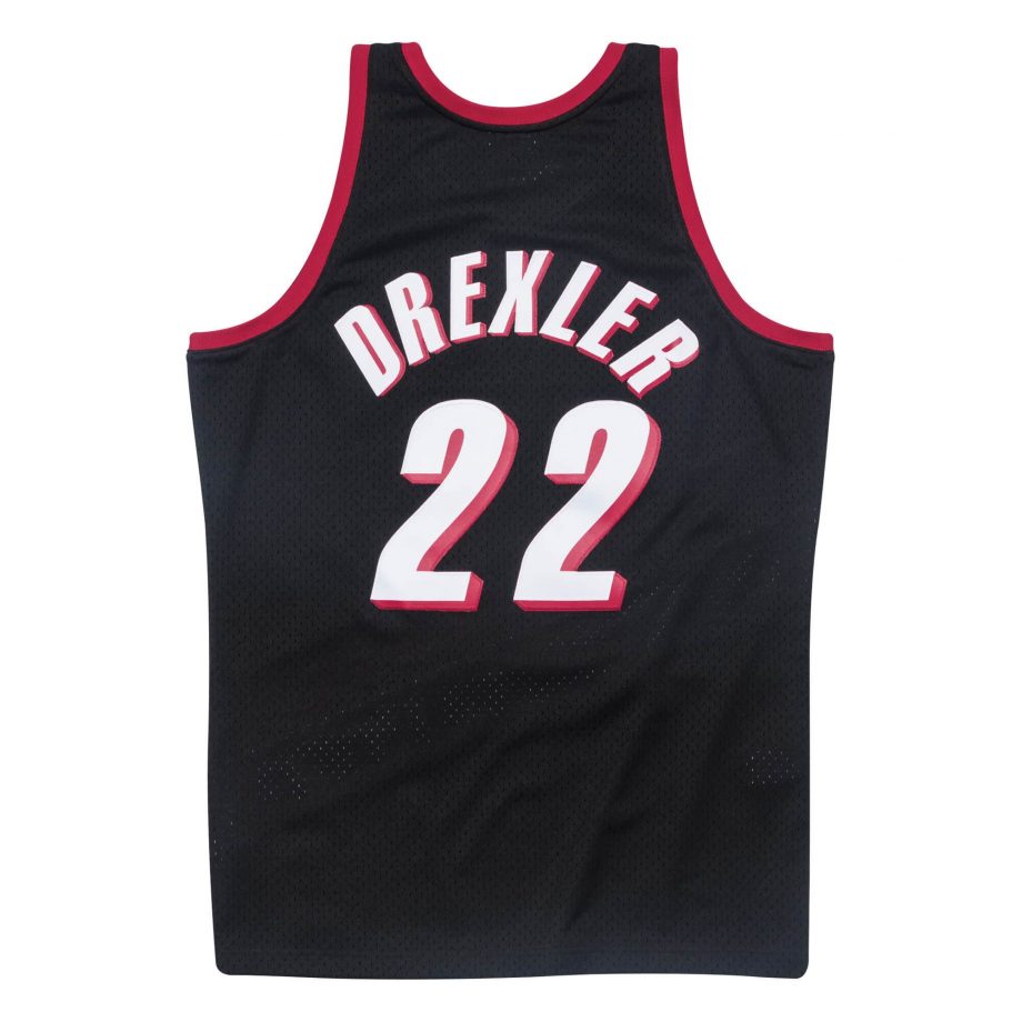 prod Portland Trail Blazers 1991-92 Clyde Drexler Authentic Jersey