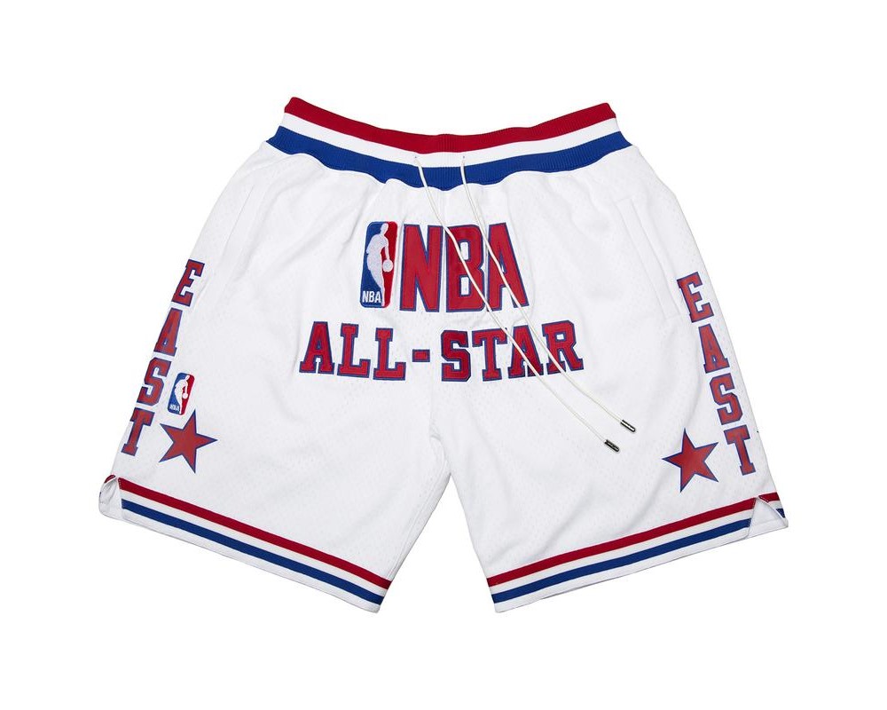 NBA 1988 All Star Game East Basketball Just Don Shorts White