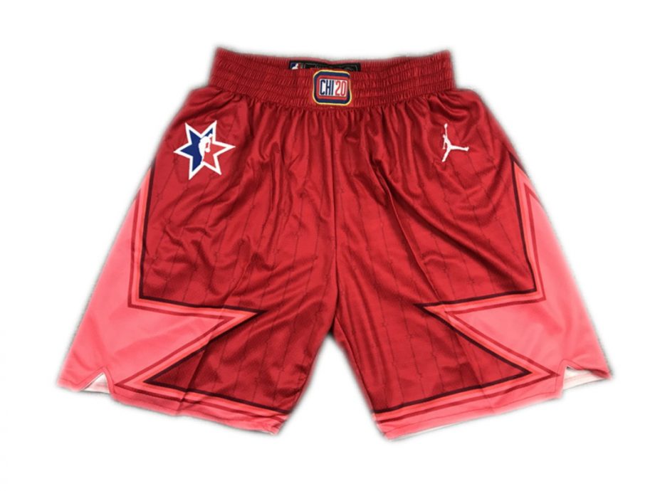 prod NBA All Star Game 2020 Basketball Shorts Red
