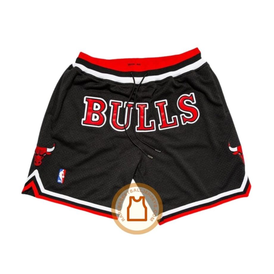 prod Chicago Bulls 1997-1998 Black Just Don Shorts