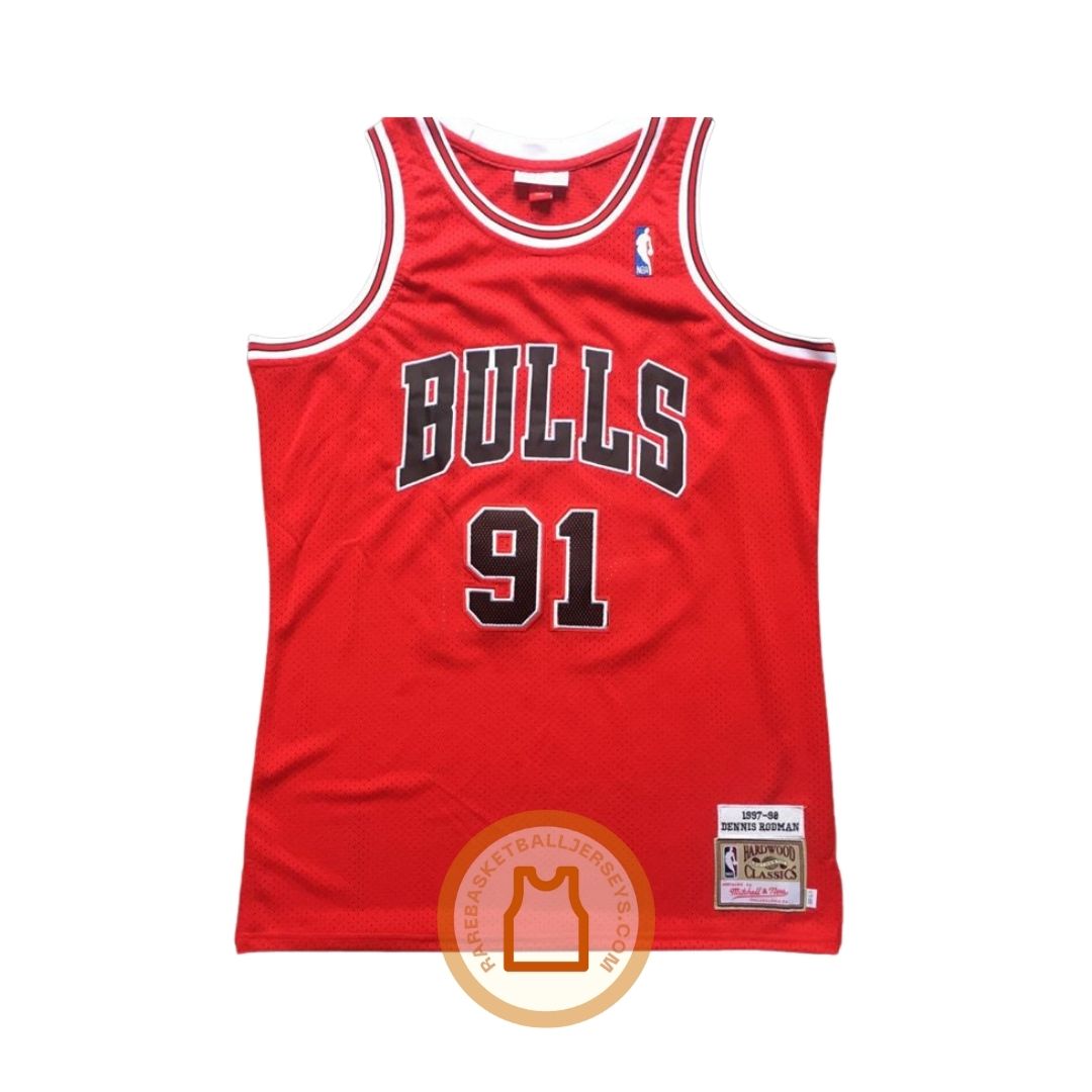 Dennis Rodman Chicago Bulls 1997-1998 Authentic Jersey - Rare Basketball  Jerseys