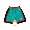 Detroit Pistons 1998-1999 Teal Authentic Shorts