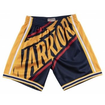 Golden State Warriors 1995-1996 Blue Just Don Shorts - Rare