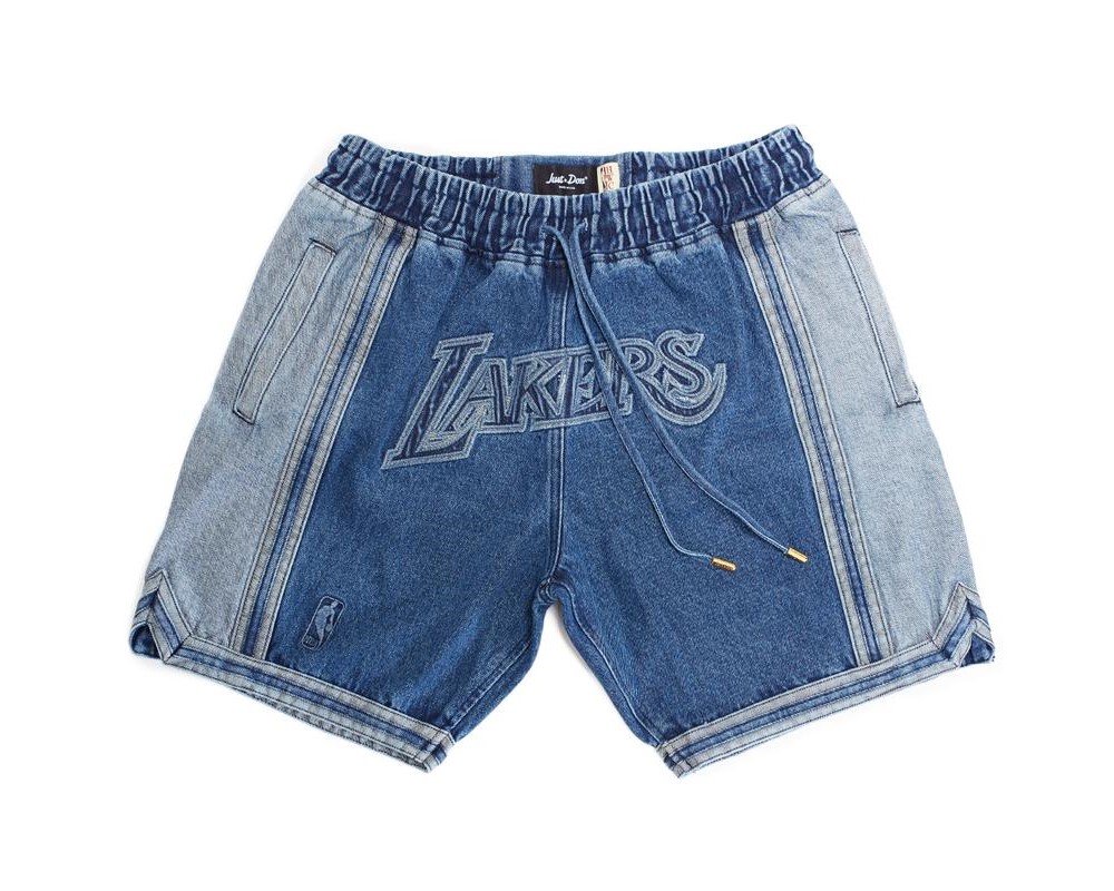 Just Don 1997 Los Angeles Lakers Short (Blue) – Corporate