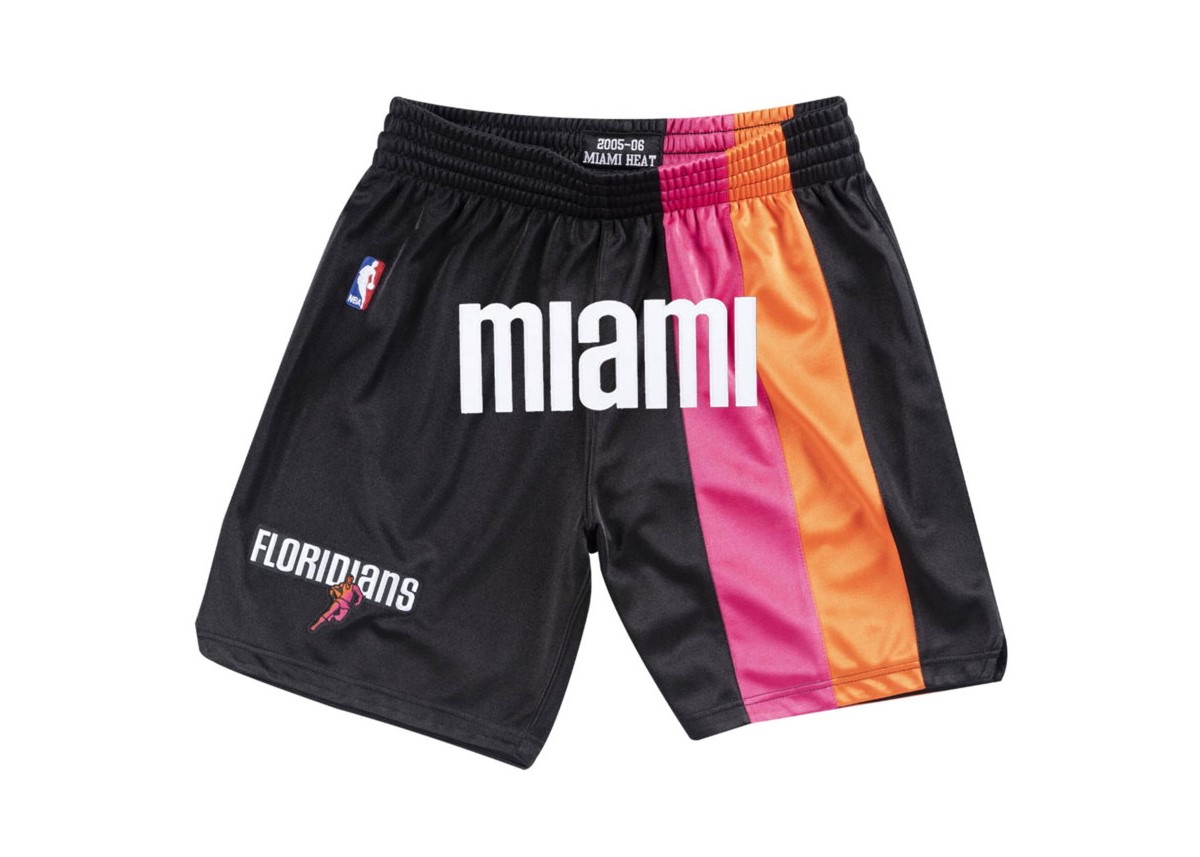Miami Heat 2005-2006 Alternate MIAMI Basketball Just Don Shorts