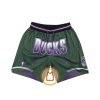Milwaukee Bucks 1995-1996 Authentic Just Don Shorts