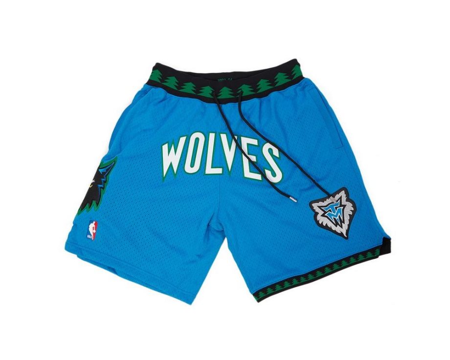 prod Minnesota Timberwolves Basketball Blue Just Don Shorts