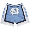 UNC University of North Carolina Blue Basketball Just Don Shorts