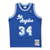Shaquille O'Neal Los Angeles Lakers 1996-97 Blue Authentic Jersey