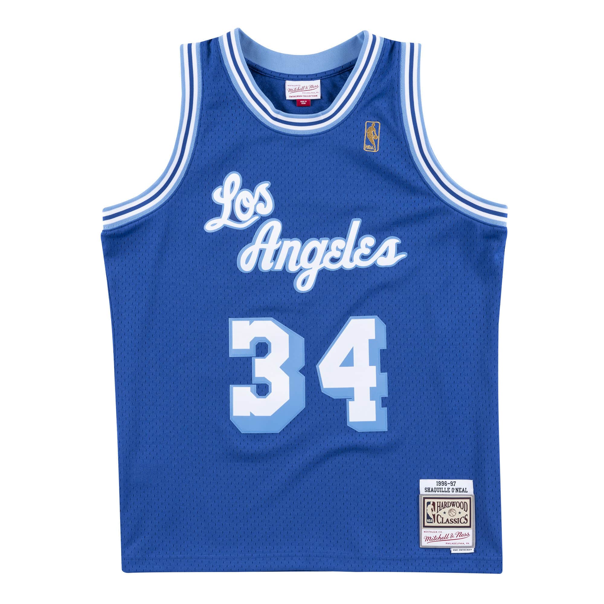  Shaquille O'Neal Los Angeles Lakers Blue Youth 8-20 Hardwood  Classic Soul Swingman Player Jersey - Small 8 : Sports & Outdoors