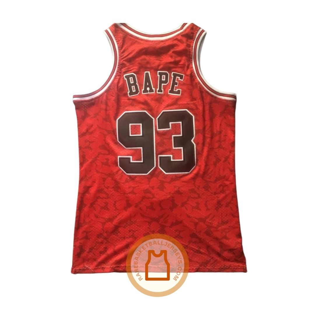 BAPE x Mitchell & Ness Chicago Bulls Authentic Jersey - Rare Basketball  Jerseys