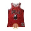 BAPE x Mitchell & Ness Chicago Bulls Authentic Jersey