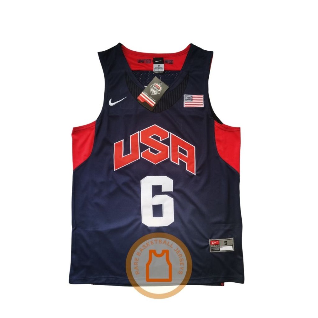 Lebron James Team USA Authentic Jersey Rare Basketball Jerseys