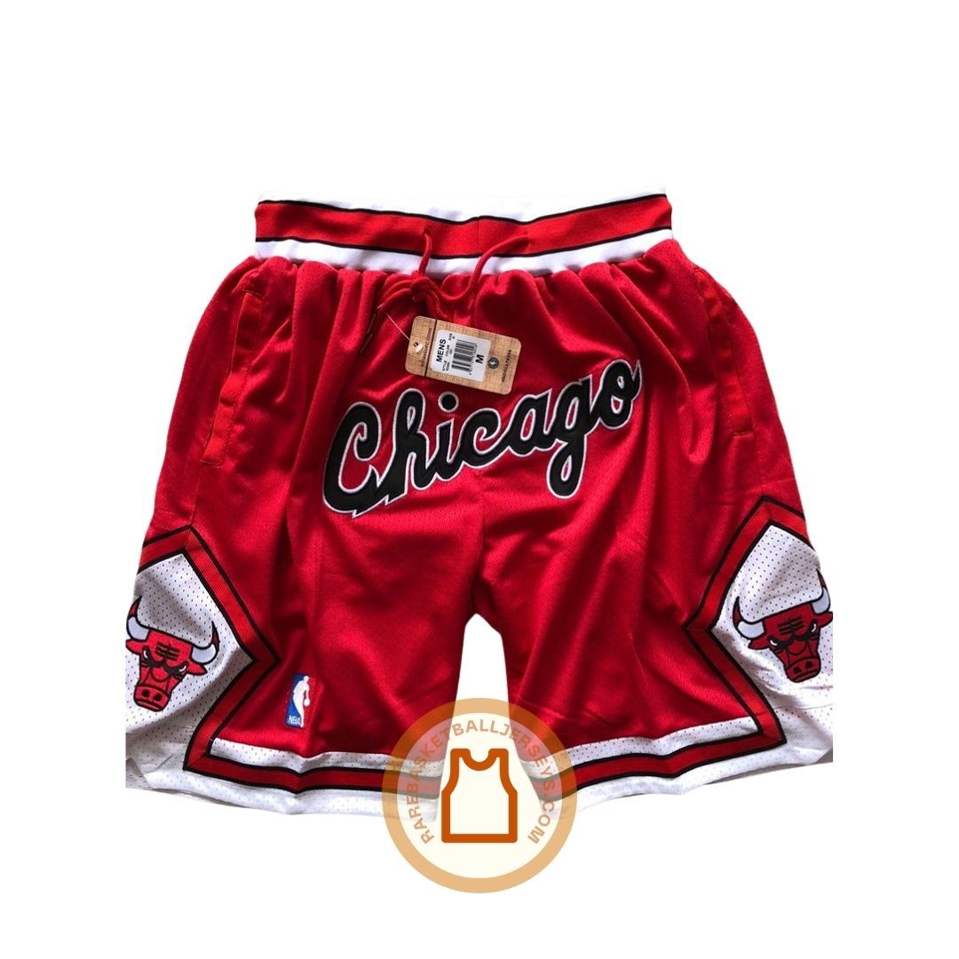 Mitchell & Ness x JUST DON 1997-98 Chicago Bulls Shorts - Depop