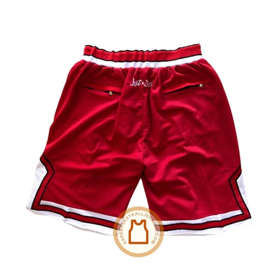 prod Chicago Bulls 1997-1998 Red Just Don Shorts