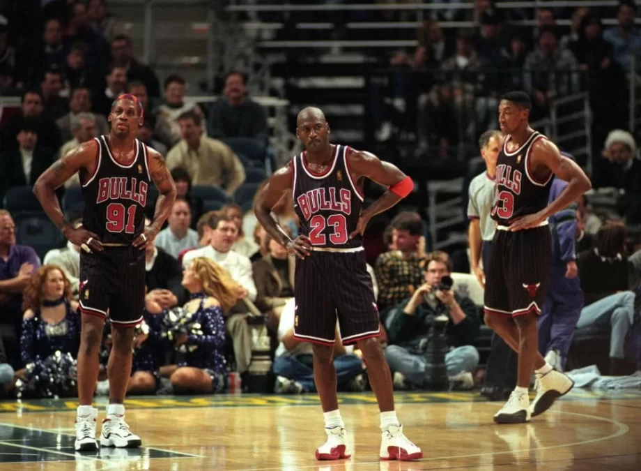 prod Scottie Pippen Chicago Bulls 1995-1996 Alternate Jersey