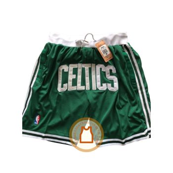 Boston Celtics 1995-1986 Green Just Don Shorts – Rare Basketball Jerseys