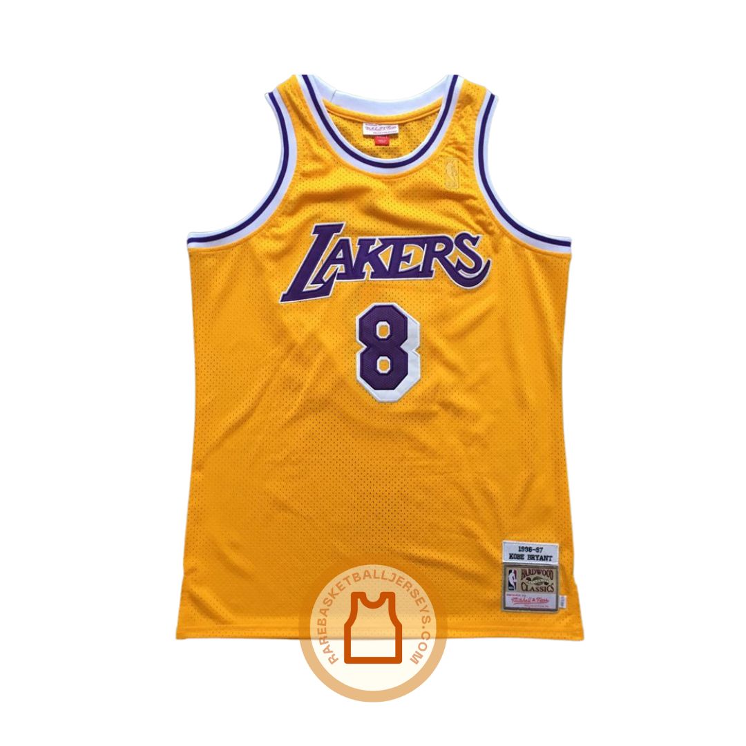 100% Authentic Rookie Kobe Bryant Vintage Champion Lakers Jersey Mens S Rare