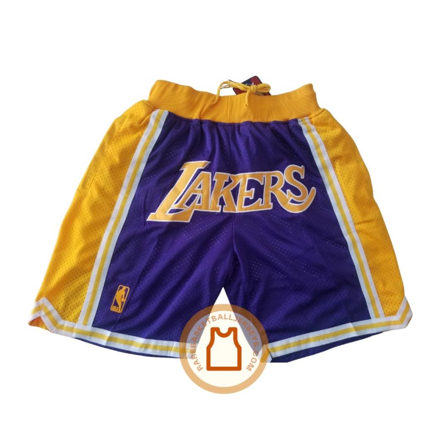 prod Los Angeles Lakers 1996-1997 Purple Just Don Shorts