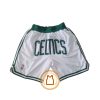 Boston Celtics 1984-1985 White Just Don Shorts
