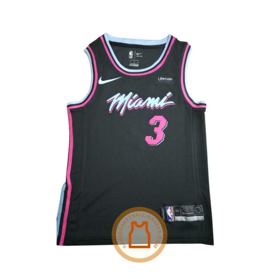 prod Dwyane Wade Miami Heat 2018-2019 Vice City Edition Authentic Jersey