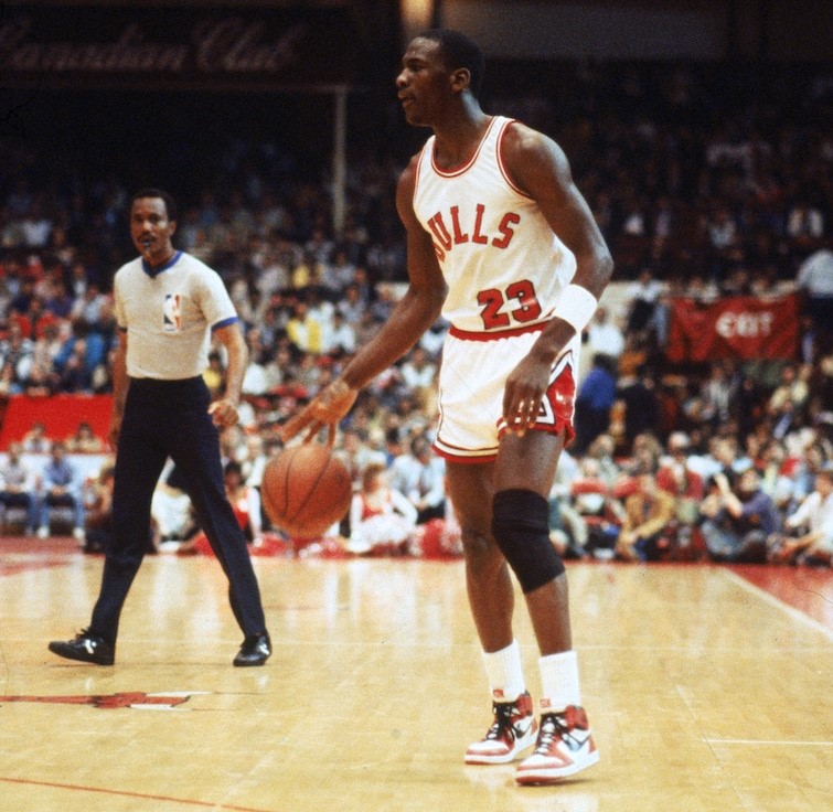 Micheal Jordan Chicago Bulls 1984-1985 White Authentic Jersey