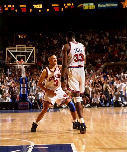 New York Knicks 1994 NBA Finals White Just Don Shorts - Rare