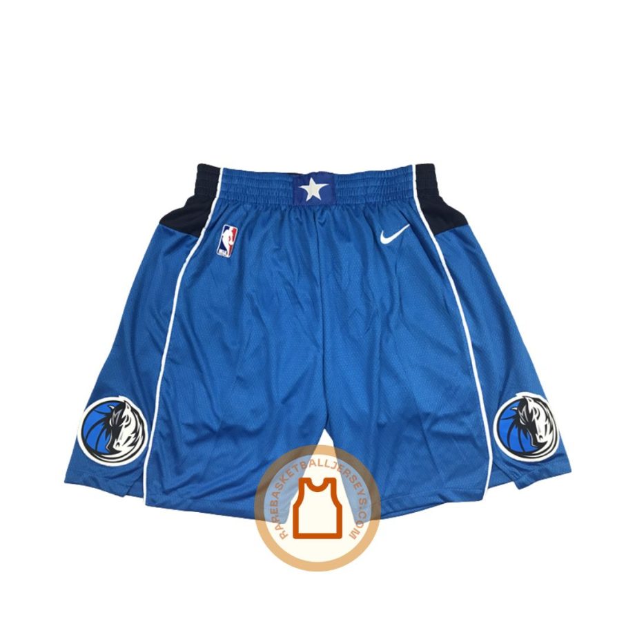 prod Dallas Mavericks 2019-2020 Blue Authentic Shorts