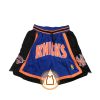 New York Knicks 1996-1997 Blue Just Don Shorts