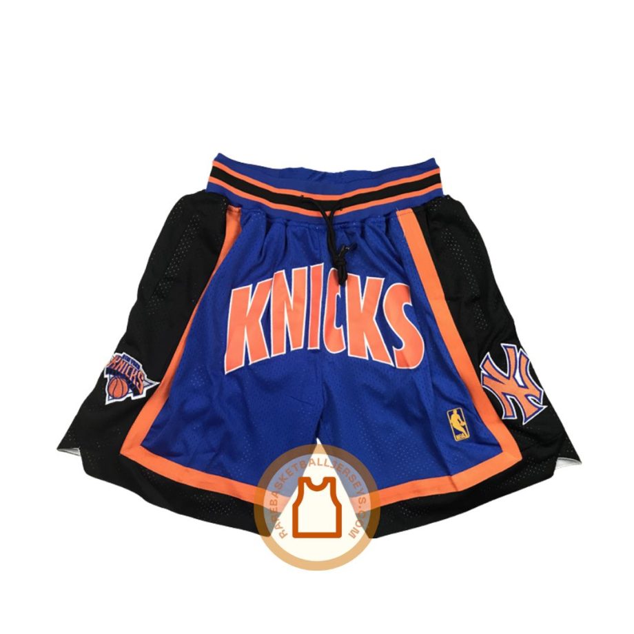 prod New York Knicks 1996-1997 Blue Just Don Shorts