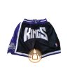 Sacramento Kings 1998-1999 Black Just Don Shorts