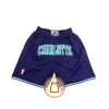 Charlotte Hornets Basketball Purple Just Don Shorts