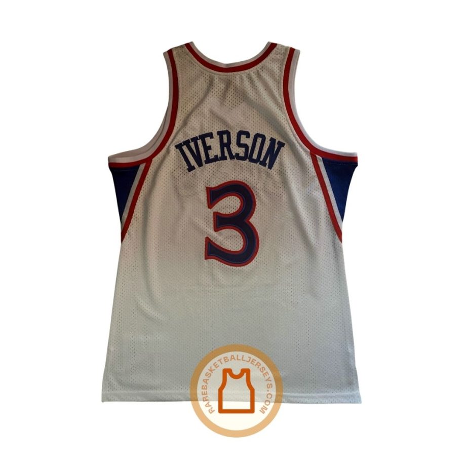 prod Allen Iverson Philadelphia 76ers 1996-1997 Authentic Jersey