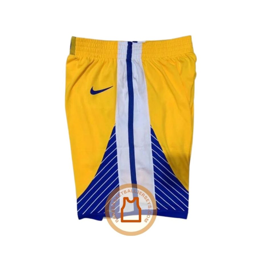 prod Golden State Warriors 2019-2020 City Edition Yellow Shorts