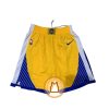 Golden State Warriors 2019-2020 City Edition Yellow Shorts