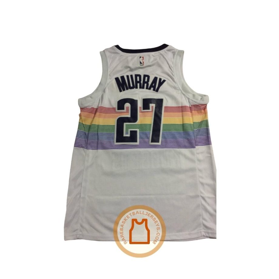 prod Jamal Murray Denver Nuggets 2019-2020 White Authentic Jersey