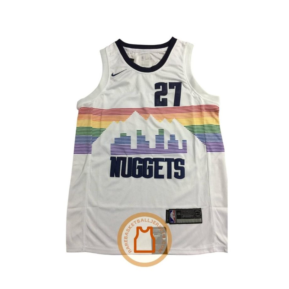 prod Jamal Murray Denver Nuggets 2019-2020 White Authentic Jersey