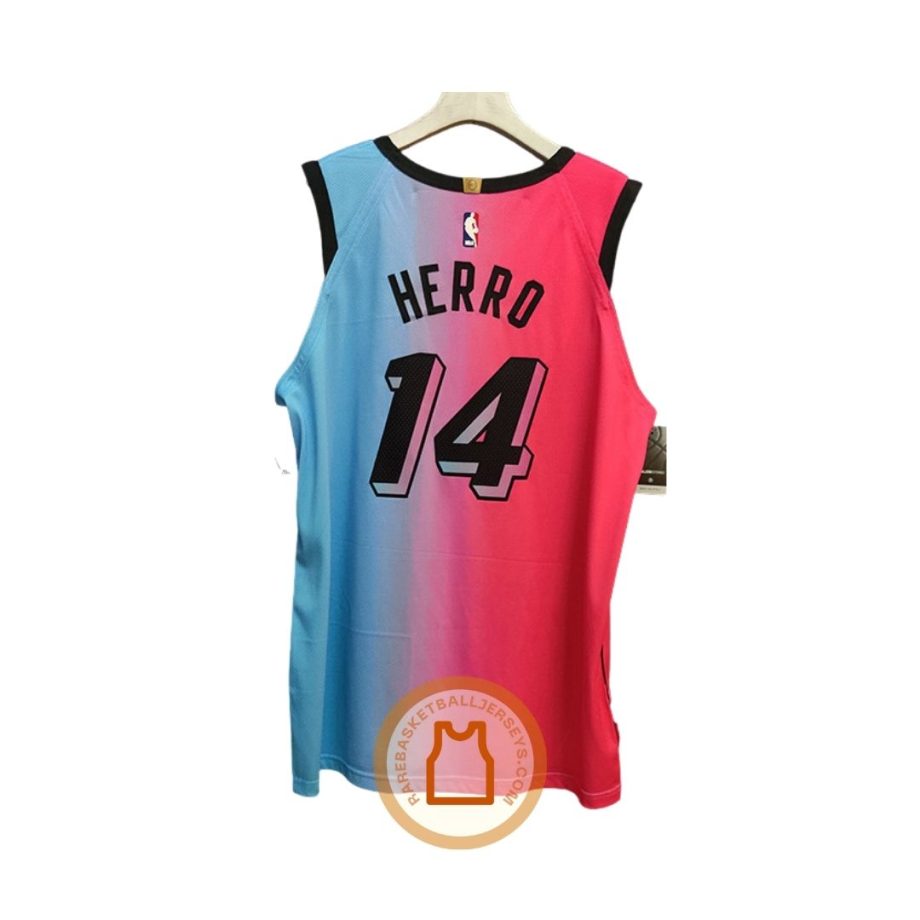 prod Tyler Herro Miami Heat Vice Versa City Edition Authentic Jersey