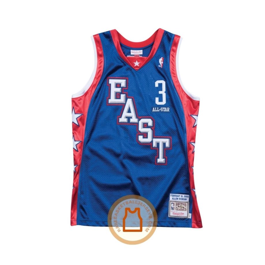 prod Allen Iverson NBA All-Star 2004 Team East Authentic Jersey