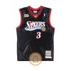 Allen Iverson Philadelphia 76ers 2000-2001 NBA Finals Authentic Jersey