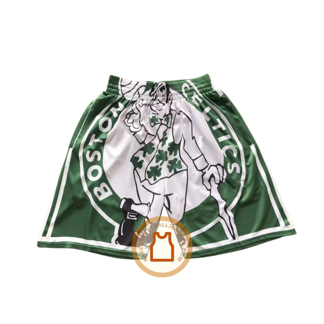 boston celtics big face shorts