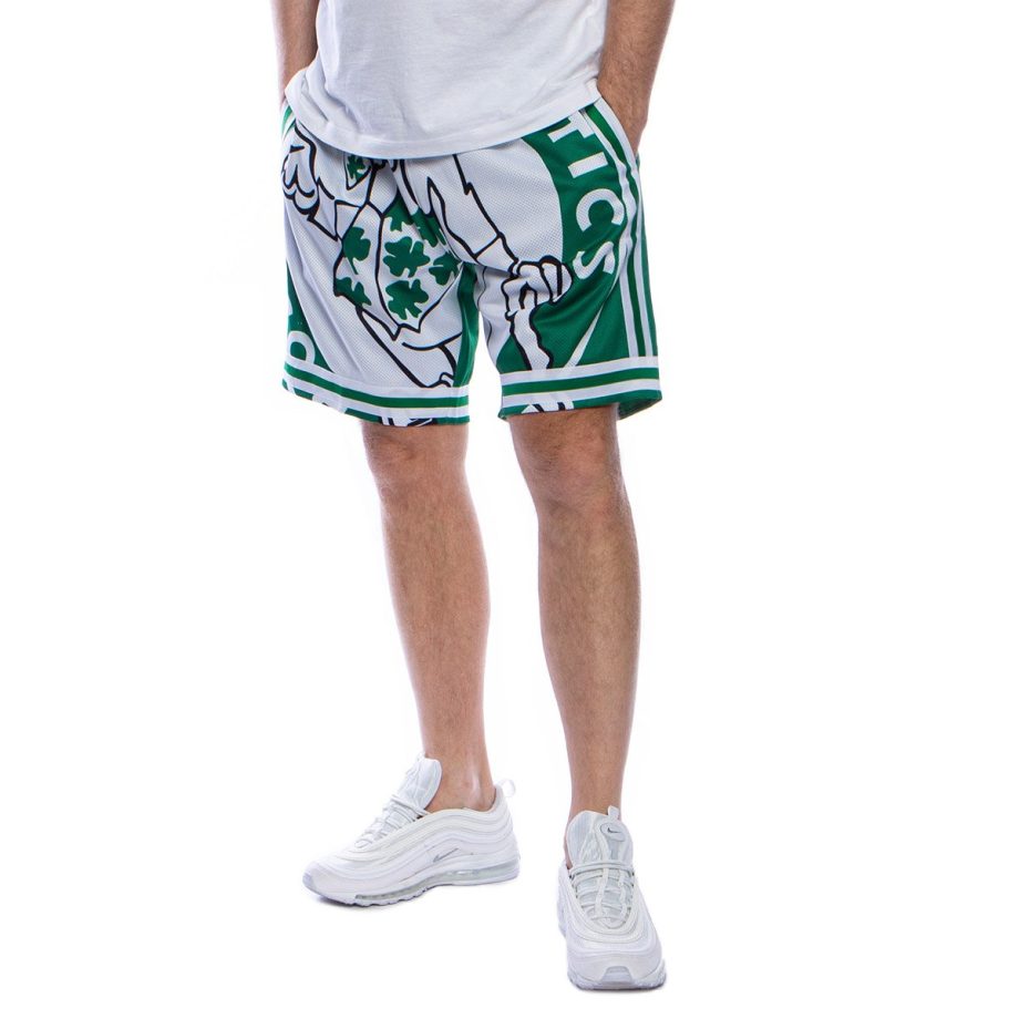 prod Boston Celtics Big Face M&N Authentic Shorts