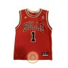 Derrick Rose Bulls Red Authentic Jersey