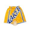 Los Angeles Lakers Hardwood Classics Yellow Shorts