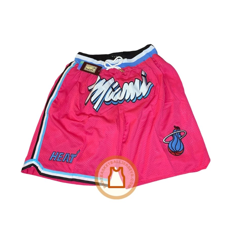prod Miami Heat Pink Just Don Shorts